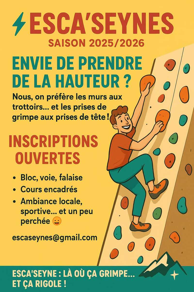 Inscription pour la saison 2025/2026