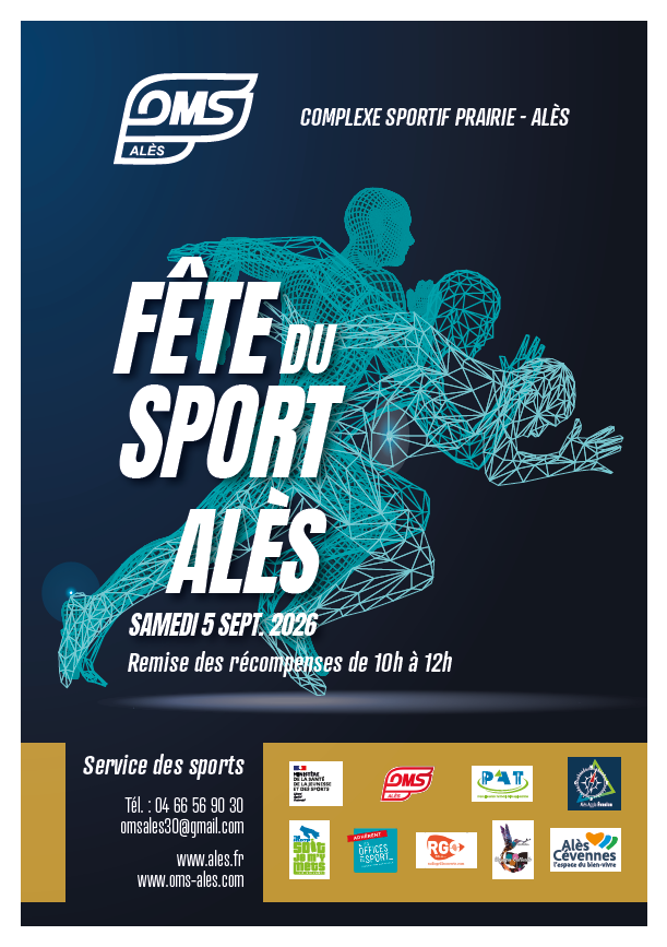 Fête du sport Alès, 5 septembre 2026