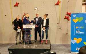 Inauguration de la Nouvelle Salle d'Escalade à Alès