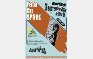 Fête du sport ! 06/09/25