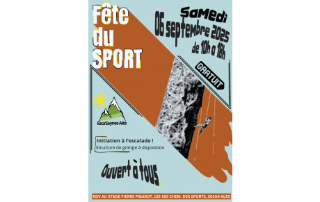 Fête du sport ! 06/09/25