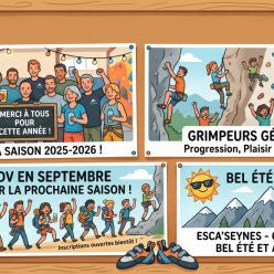 Merci pour cette superbe fin de saison ! 🧗‍♂️🎉